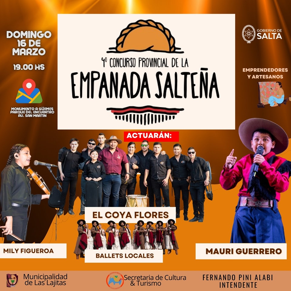 Elegirán la mejor empanada lajiteña: el evento se realizará este domingo