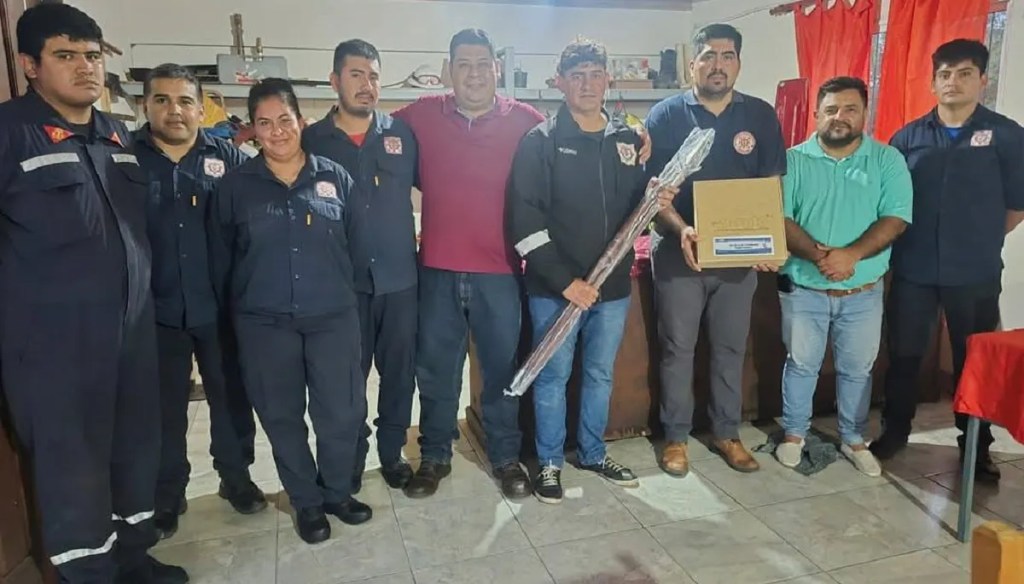 El Quebrachal: La Enseña Patria ya forma parte del cuartel Cristo Rey