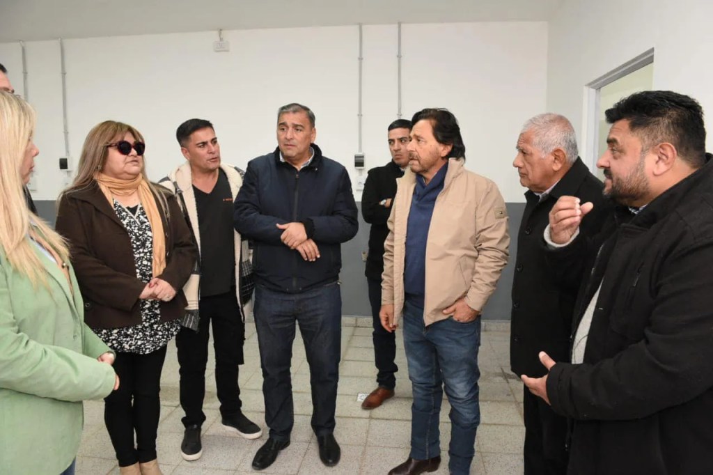 Juan Domingo Aguirre destacó la visión de desarrollo de Sáenz durante su visita a J. V. González