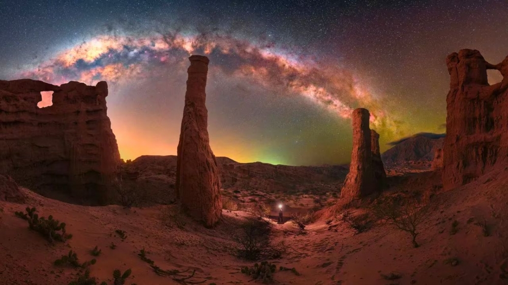 La foto de un argentino tomada en Cafayate fue seleccionada entre las mejores de la Vía Láctea