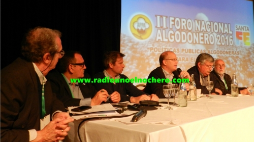 Avellaneda fue sede del 2° Foro Nacional Algodonero