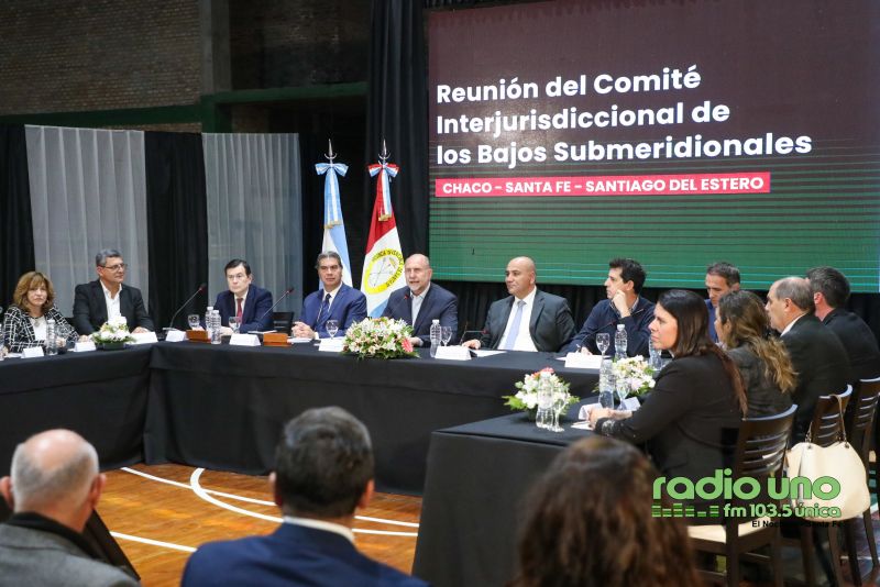 Tostado: Gobernadores y ministros nacionales participaron de la reunión del Comité Interjurisdiccional de los Bajos Submeridionales