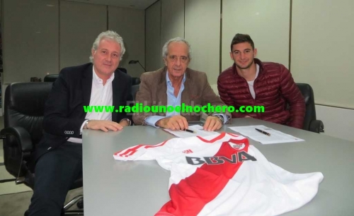 Alario extendió su vínculo con River hasta el 2020
