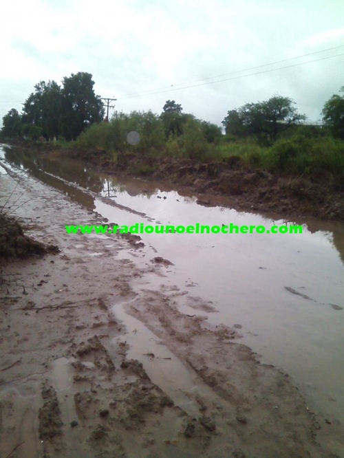 Volvió a llover y volvió a complicarse el panorama el oeste departamental