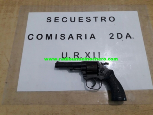 Villa Minetti: Le secuestraron un revolver tras amenazar a un vecino