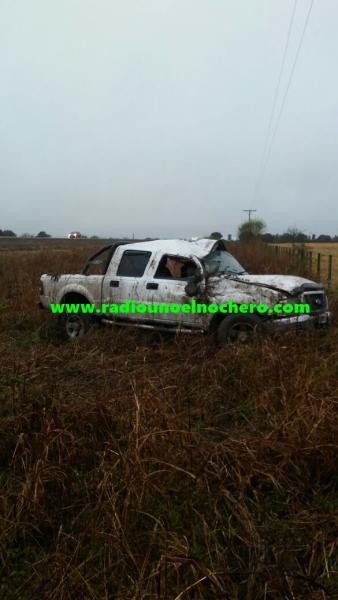 Santa Margarita: Despistó una camioneta en la Ruta 95