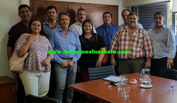 Presidentes Comunales y Senador, se reunieron con el Ministro Garibay por la sequía