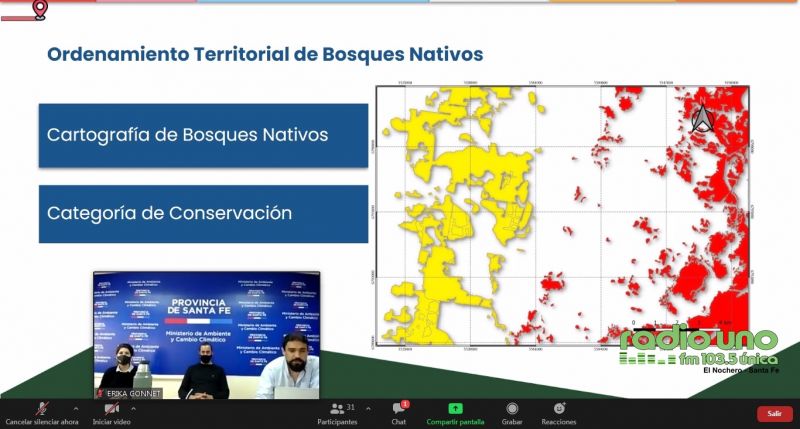 La provincia presentó un nuevo mapa de Ordenamiento Territorial de Bosques Nativos