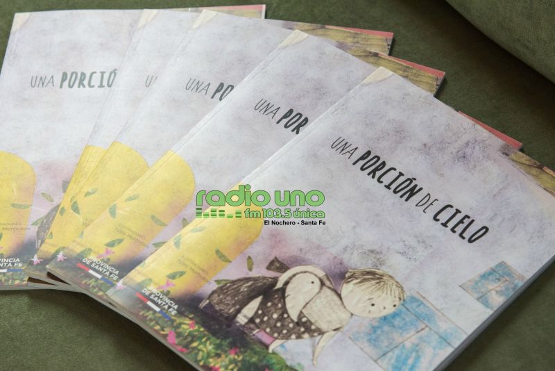 El Ministerio de Educación avanza en la producción del libro-álbum “Una porción de cielo”