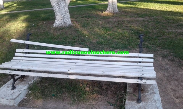 Hechos vandálicos en la plaza de Santa Margarita