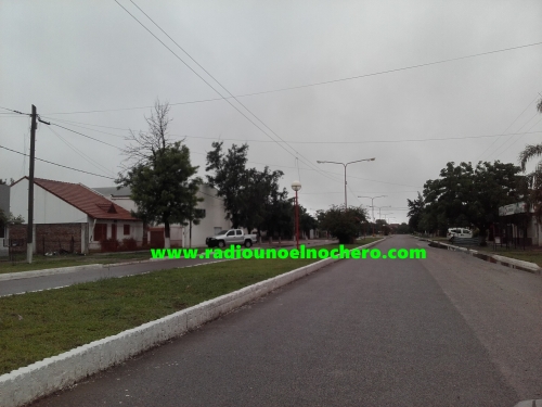 Primera lluvia en diciembre...