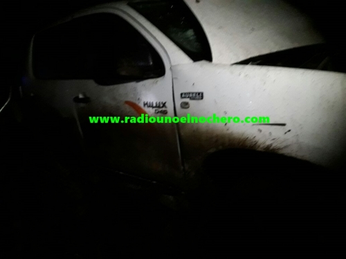 Chocaron un camión y una camioneta cerca de Tostado