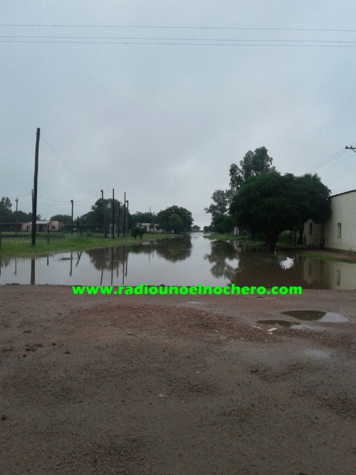 Santa Margarita amaneció bajo agua