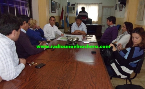 Tostado: El intendente recibió a referentes de la Regional de Educación