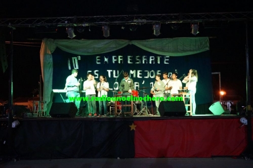 Santa Sylvina, Chaco: Se concretó el X Encuentro Provincial de Bandas con Producción de Murales
