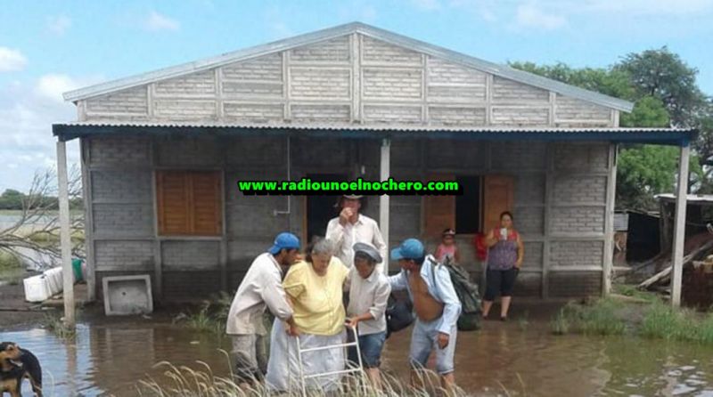 Son 124 los evacuados en los departamentos 9 de Julio y Gral. Obligado