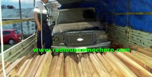Santa Sylvina: Transportaban una camioneta con pedido de secuestro
