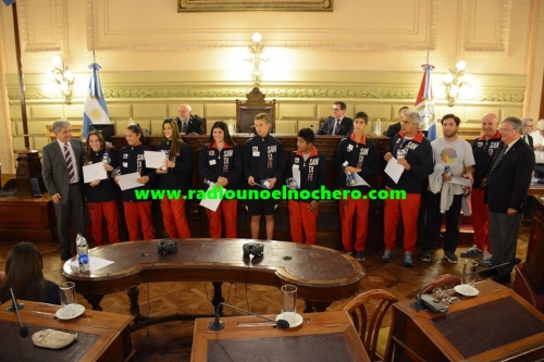 Reconocen a los deportistas que participaron de los Juegos Evita