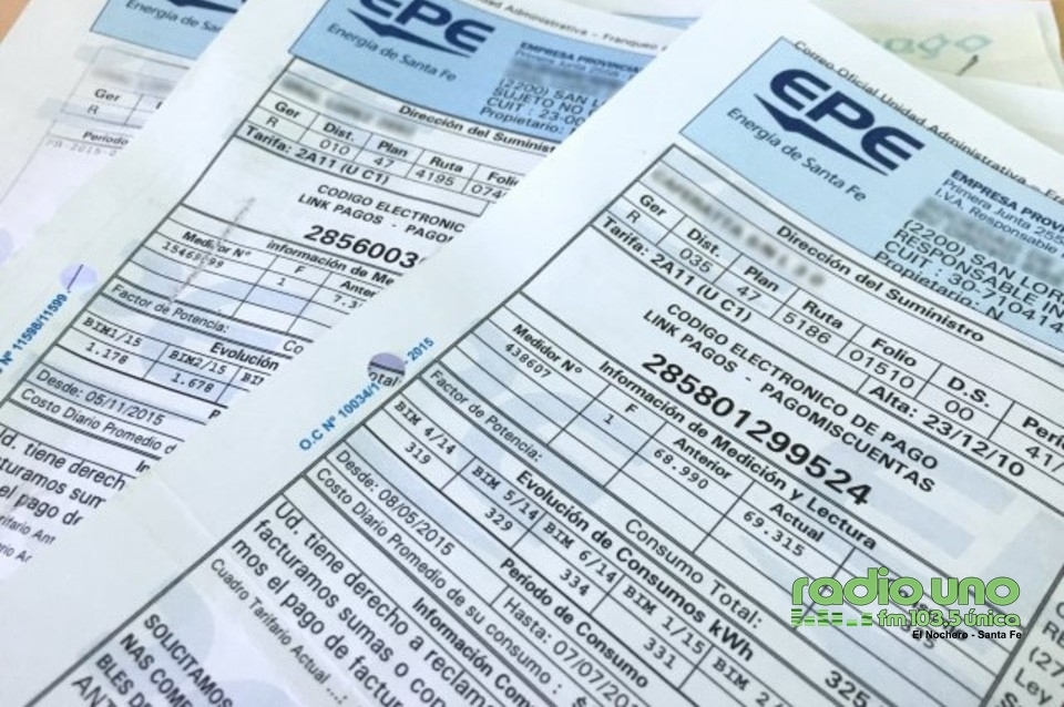 Aumenta un 34,8 por ciento la luz en Santa Fe a partir de marzo