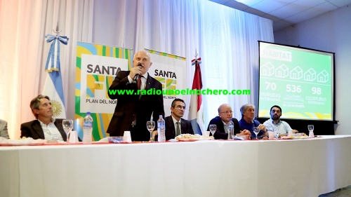 Lifschitz presentó en Vera los avances del primer año del Plan del Norte: Ya se invirtieron mil millones de pesos