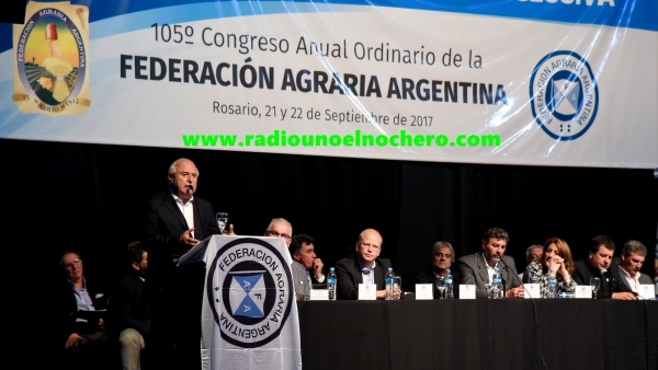 Lifschitz: "Argentina necesita un modelo de desarrollo agropecuario que incluya leyes en defensa del pequeño y mediano productor"