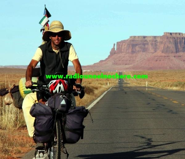 Después de 164 mil km en bicicleta, llegó a Santa Fe