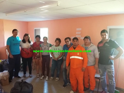 El Rotary Club de Tostado trajo donaciones a damnificados por el agua