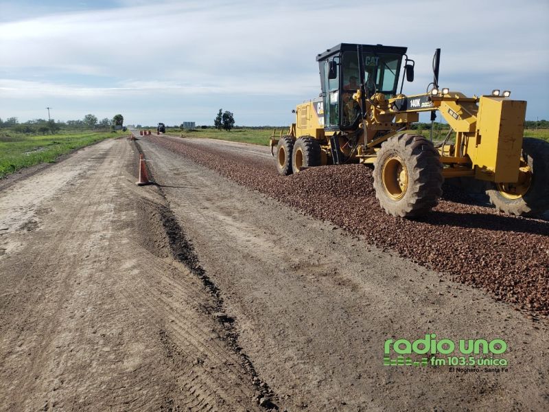 Avanza la repavimentación de la ruta provincial N° 2
