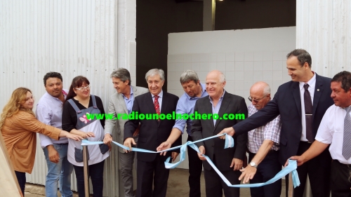 Gato Colorado: Lifschitz inauguró una sala de faena