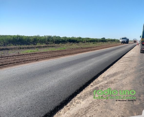Vialidad Nacional avanza con la reconstrucción de la ruta 95 entre Villa Minetti y San Bernardo