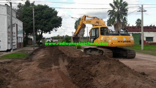 Gato Colorado cumple su anhelo de asfaltar la avenida de la localidad