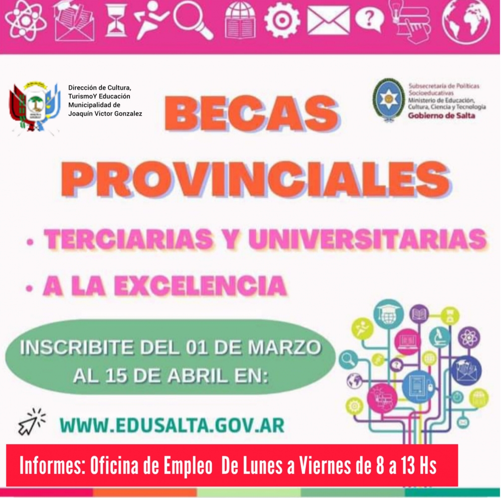 BECAS PROVINCIALES 2023