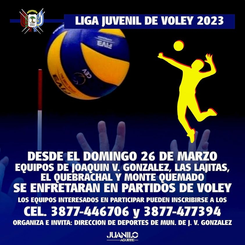 ARRANCA LA LIGA JUVENIL DE VOLEY 2023