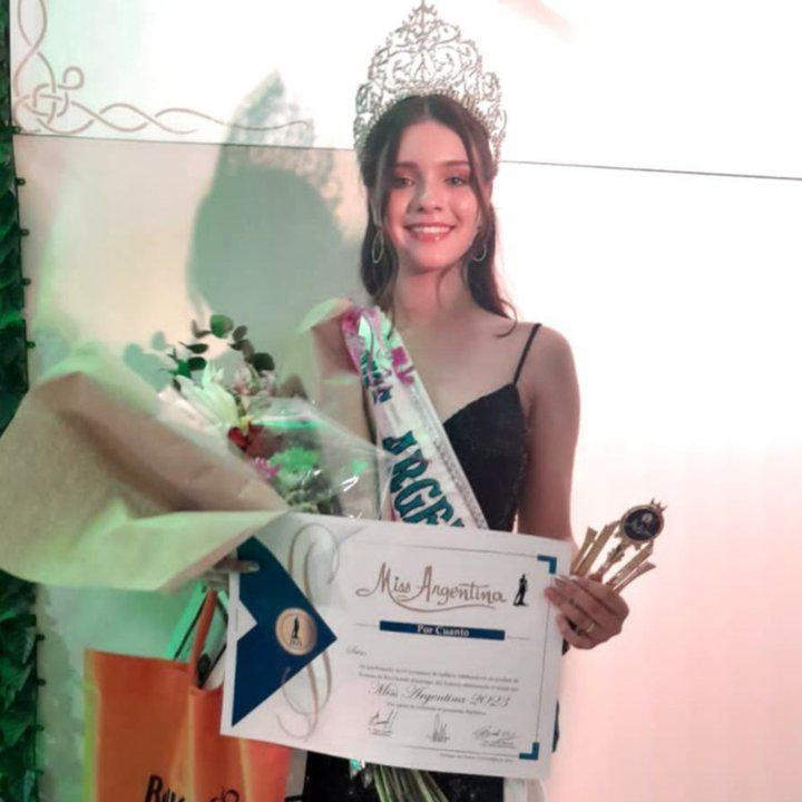La salteña Lucía Gordillo se consagró Miss Argentina