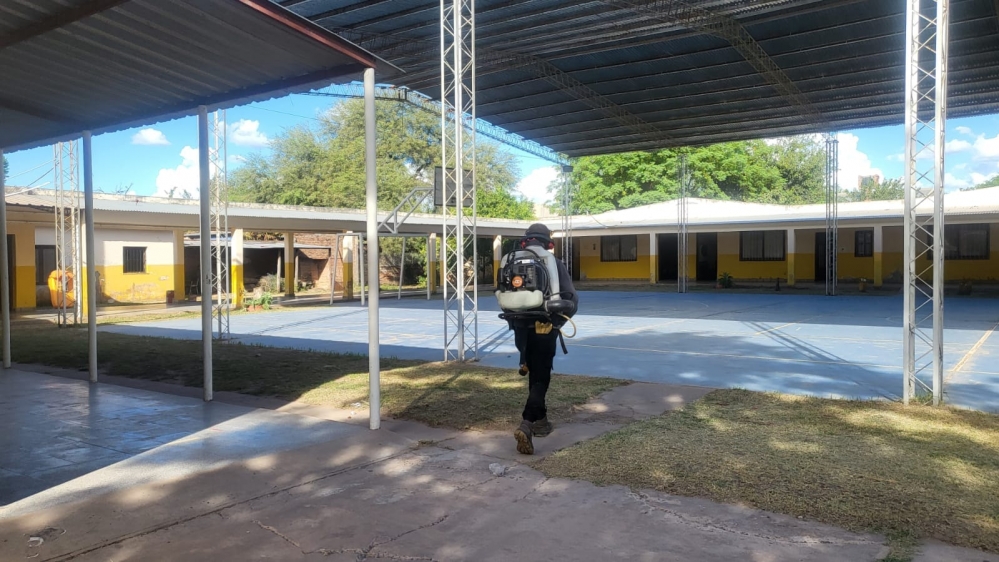 LUCHA CONTRA EL DENGUE: 𝗧𝗔𝗥𝗘𝗔𝗦 𝗗𝗘 𝗙𝗨𝗠𝗜𝗚𝗔𝗖𝗜𝗢𝗡