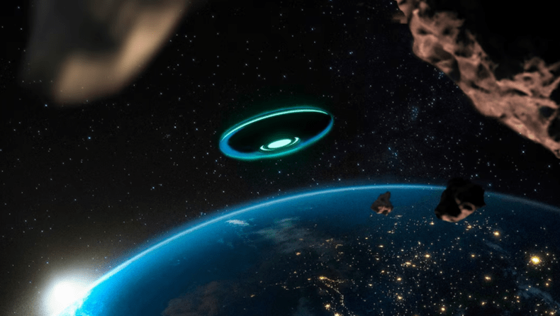 Aseguran haber visto un OVNI estrellarse en el acceso a un pueblo de interior