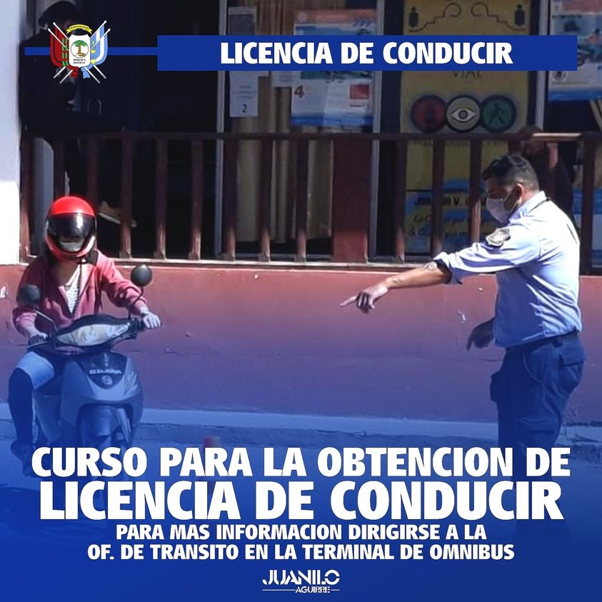 𝗖𝗨𝗥𝗦𝗢𝗦 𝗬 𝗣𝗥𝗨𝗘𝗕𝗔 𝗗𝗘 𝗠𝗔𝗡𝗘𝗝𝗢 𝗣𝗔𝗥𝗔 𝗢𝗕𝗧𝗘𝗡𝗘𝗥 𝗟𝗔 𝗟𝗜𝗖𝗘𝗡𝗖𝗜𝗔 𝗗𝗘 𝗖𝗢𝗡𝗗𝗨𝗖𝗜𝗥