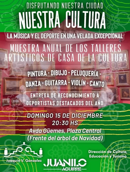Dio inicio la Muestra anual de los diferentes Talleres de la Casa de Cultura