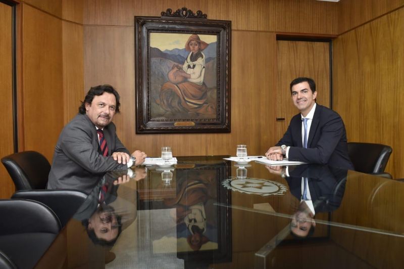 Sáenz se reunió con Urtubey para iniciar la transición del gobierno provincial