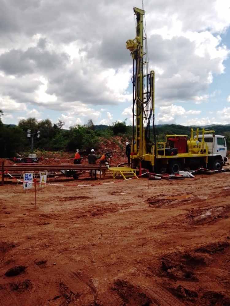 Avanza la perforación de una nueva fuente de abastecimiento en el departamento San Martín