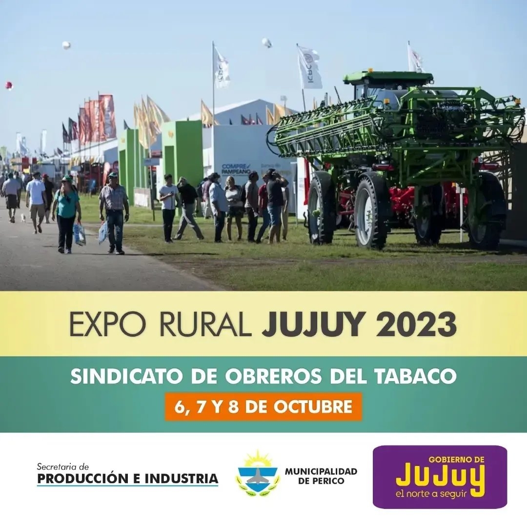 Organizan la Primera Expo Rural 2023 bajo el slogan “Jujuy, el norte de la producción”