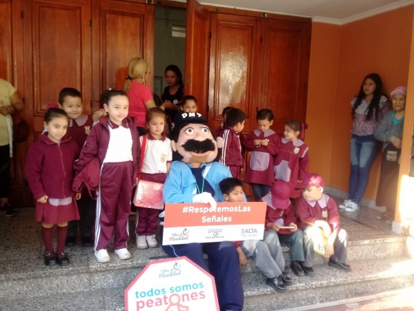 Continúa la campaña de educación vial activa en las escuelas