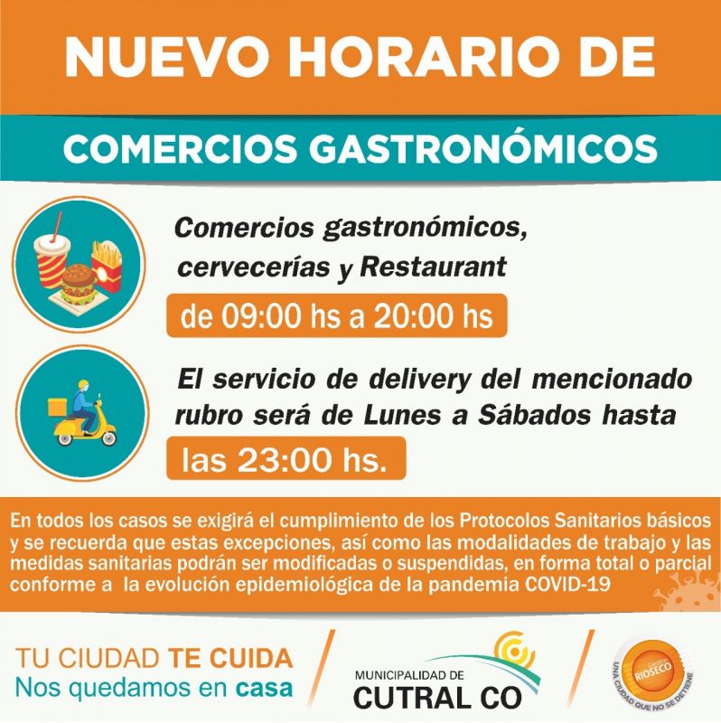 NUEVAS MEDIDAS COVID -19 CUTRAL CO