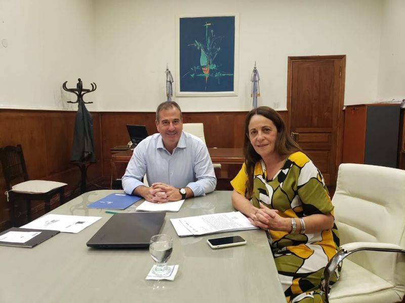1ª REUNION DE TRABAJO DEL MINISTRO DE CIUDADANIA CON SU PAR DE LA MUNICIPALIDAD DE NEUQUÉN.