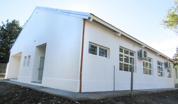 Continua a buen ritmo la obra de ampliación de la Escuela Nº 168 de Loncopué