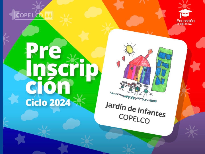 COPELCO abrió las Pre-Inscripciones 2024 para el Jardín de Infantes
