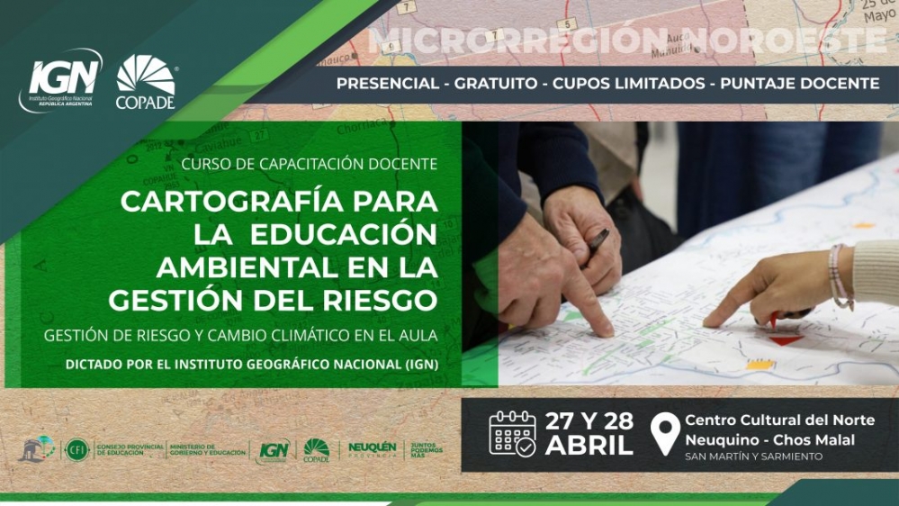 Docentes de la microrregión Noroeste se capacitarán en reducción de riesgo y cambio climático