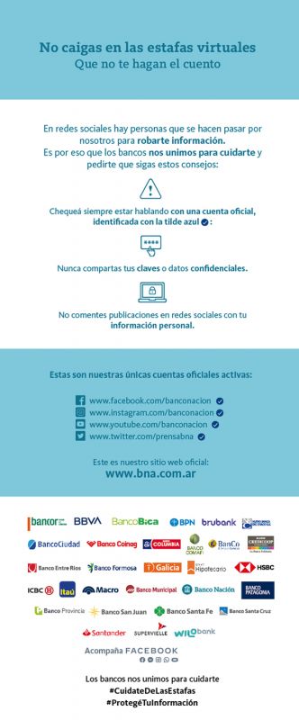Los bancos nos unimos para cuidarte