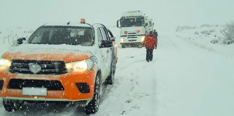 Continúa el operativo provincial por el temporal