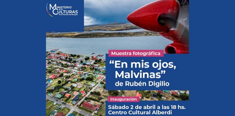 Muestra fotográfica sobre las Islas Malvinas
